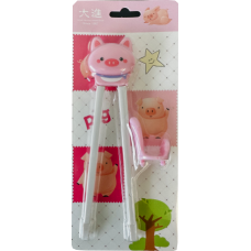 Training Chopsticks 6.5" L- Pig